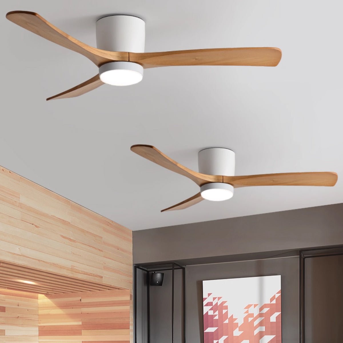 Deckenventilator mit Licht Kavino