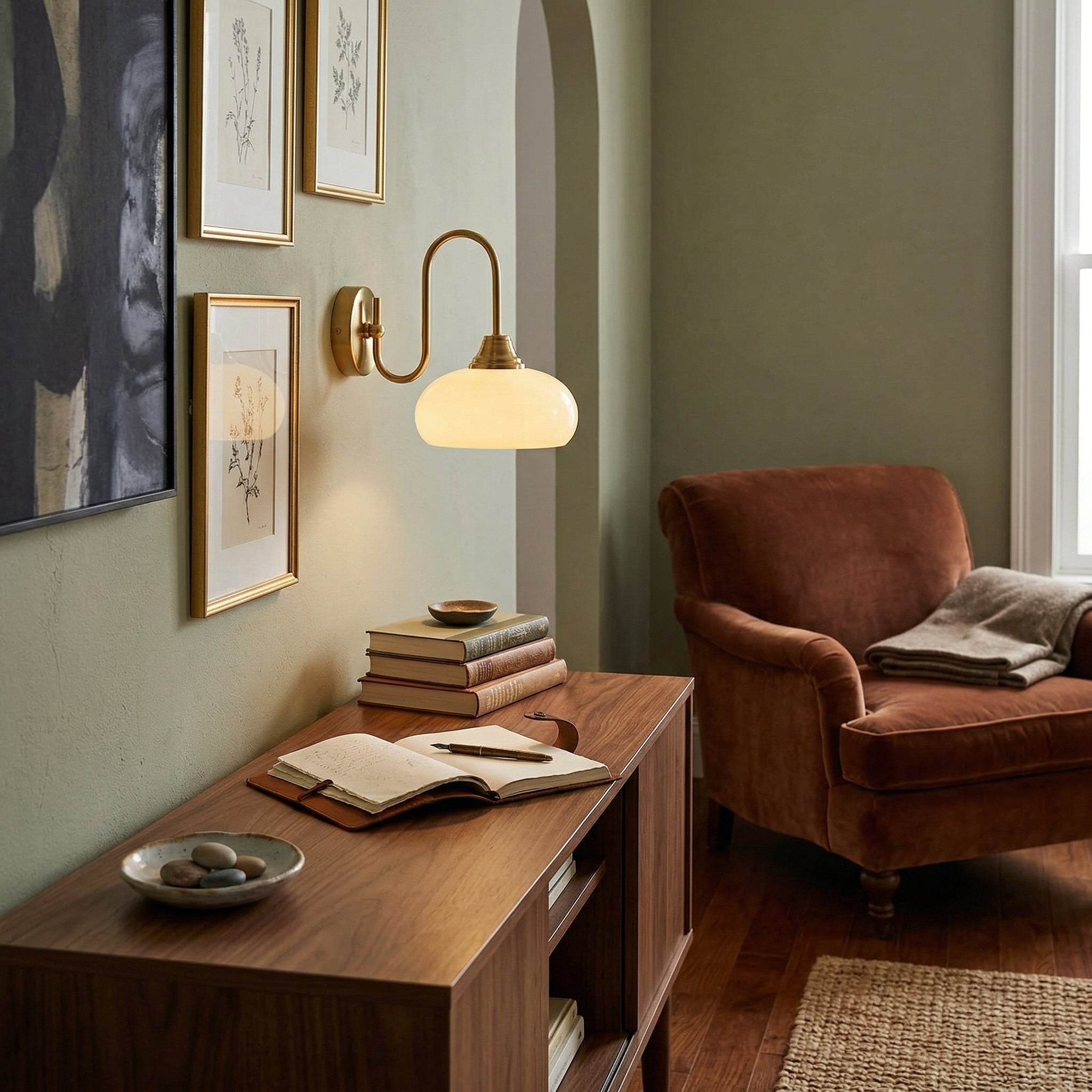 Moderne Wandleuchte Gilono