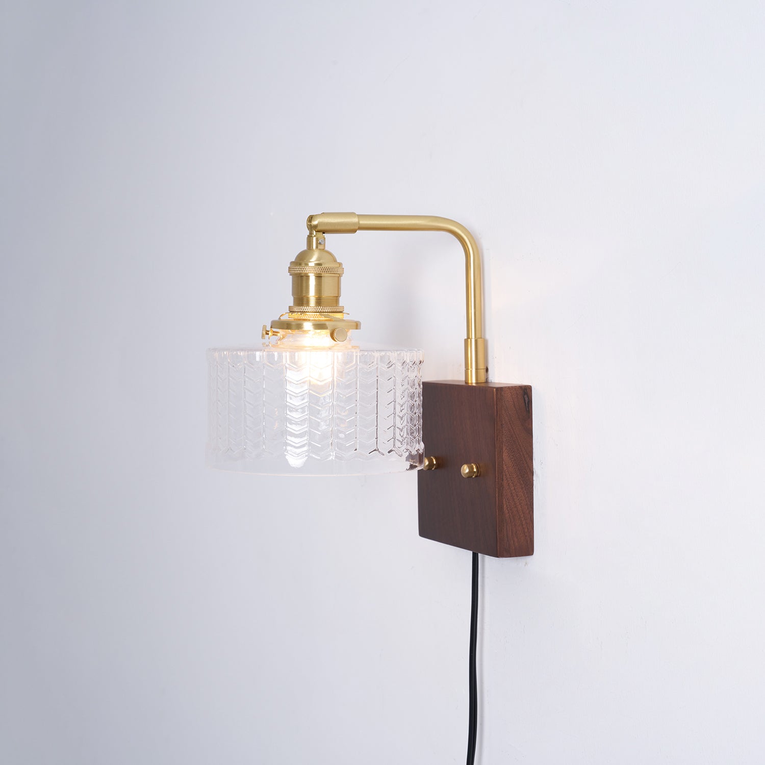Wandleuchte mit Stecker Ulene