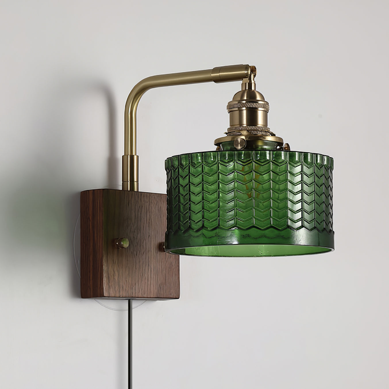 Wandleuchte mit Stecker Ulene
