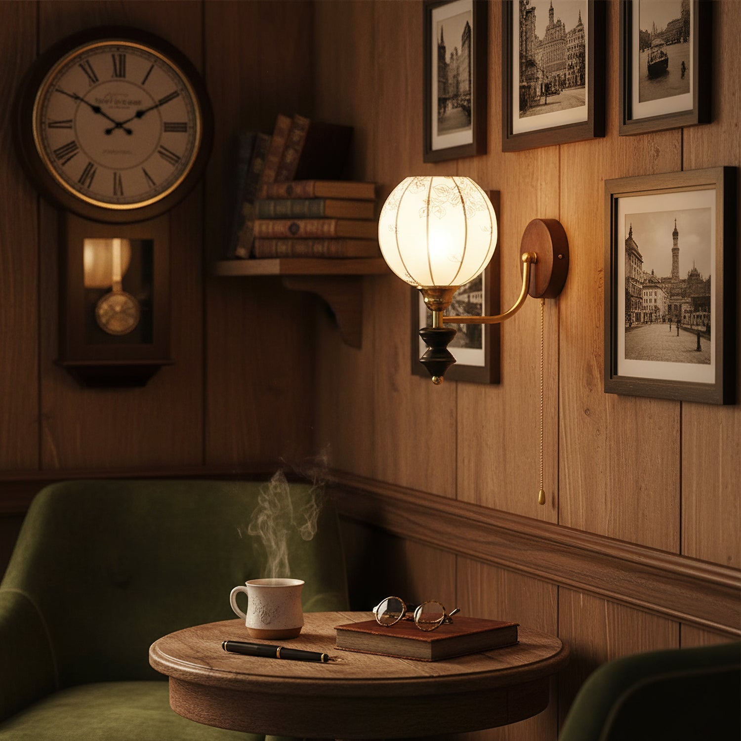 Vintage Wandleuchte Geriso