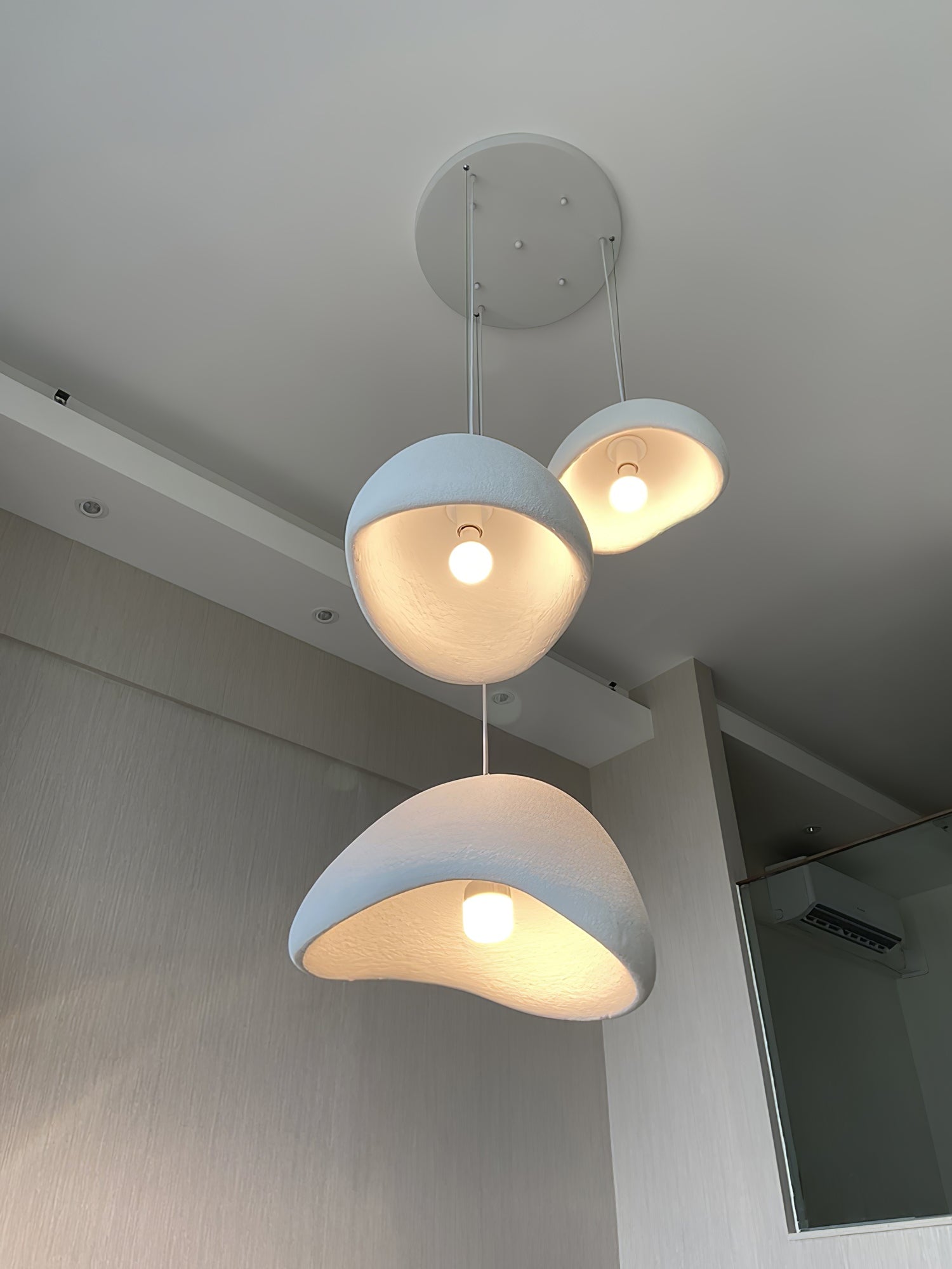Wolkenförmige Pendelleuchte Doramel