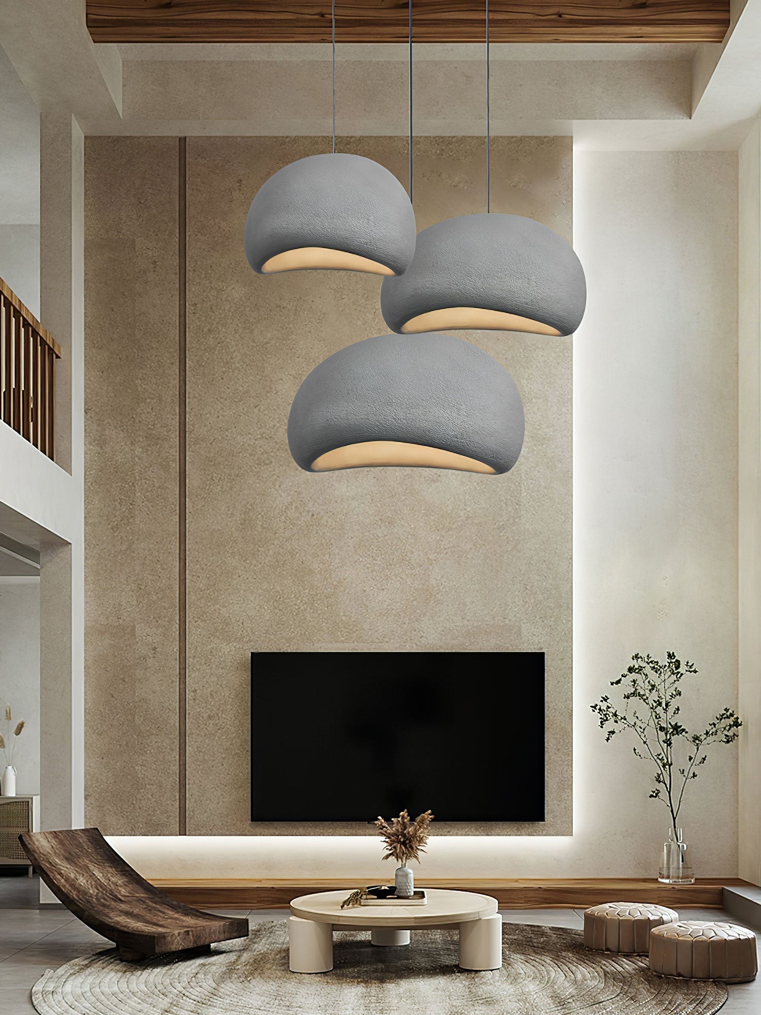 Wolkenförmige Pendelleuchte Doramel