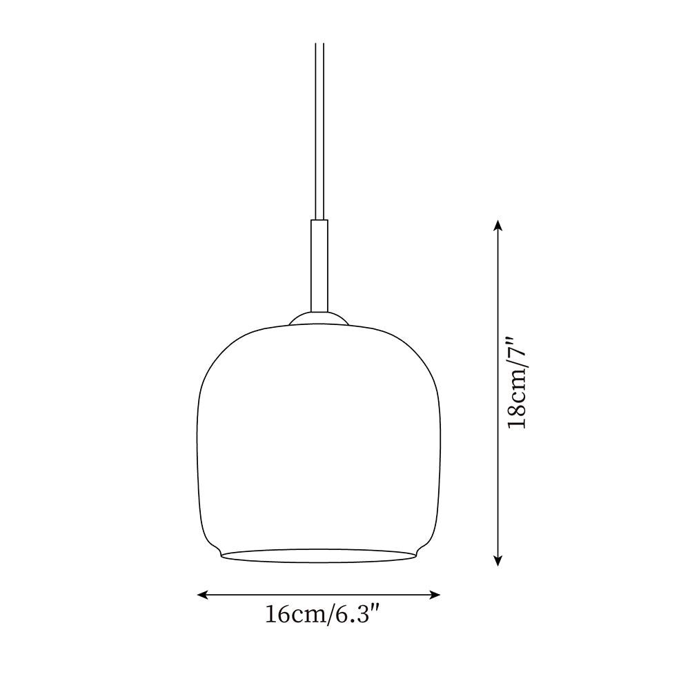 Globus Pendelleuchte Tiroga