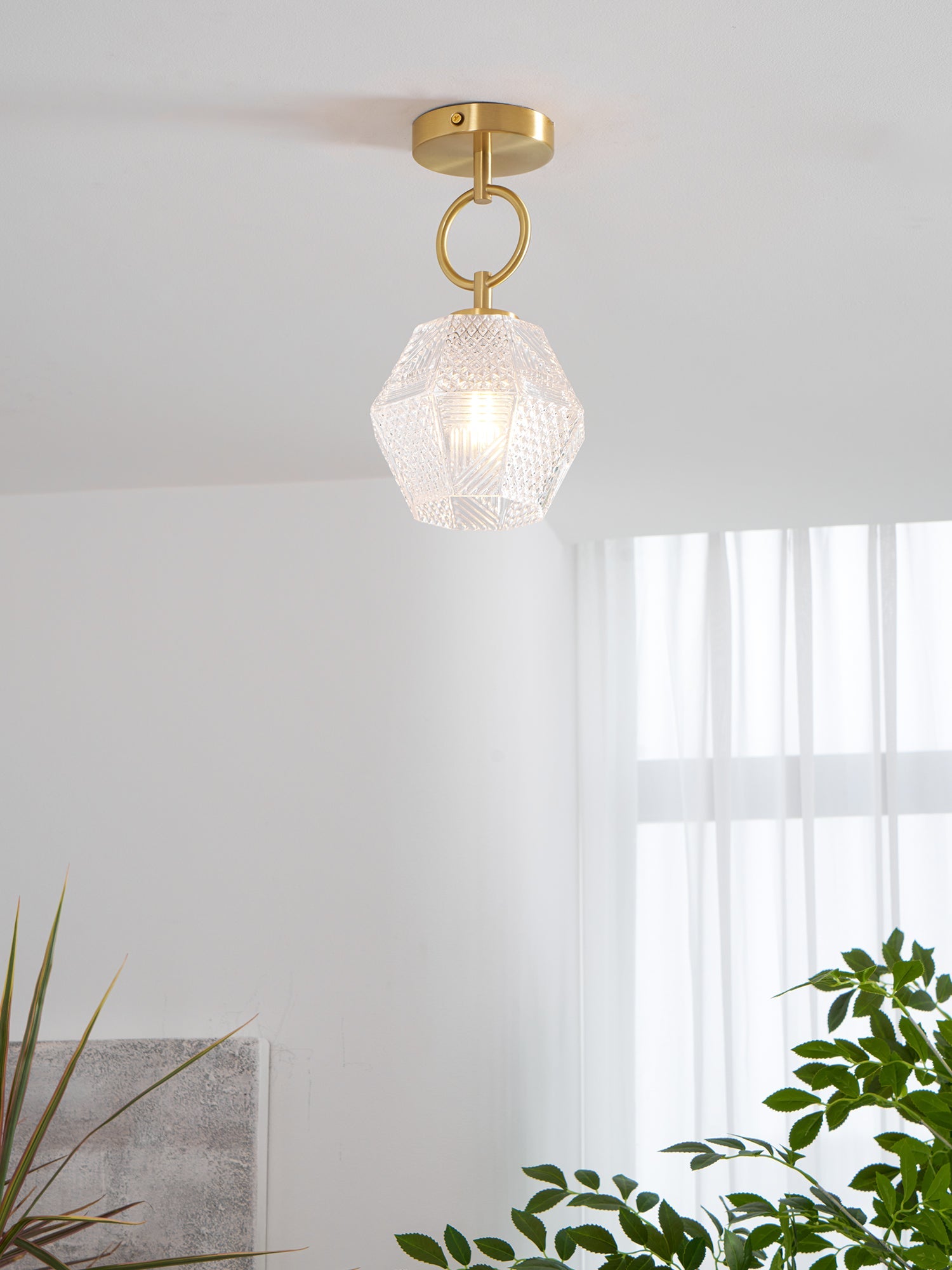 Art Deco Deckenleuchte Xalame