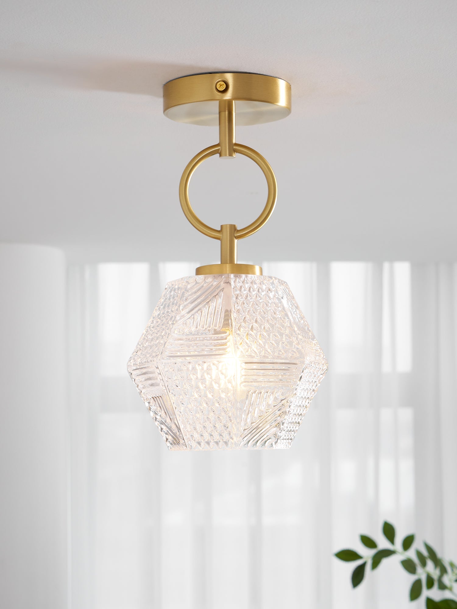 Art Deco Deckenleuchte Xalame