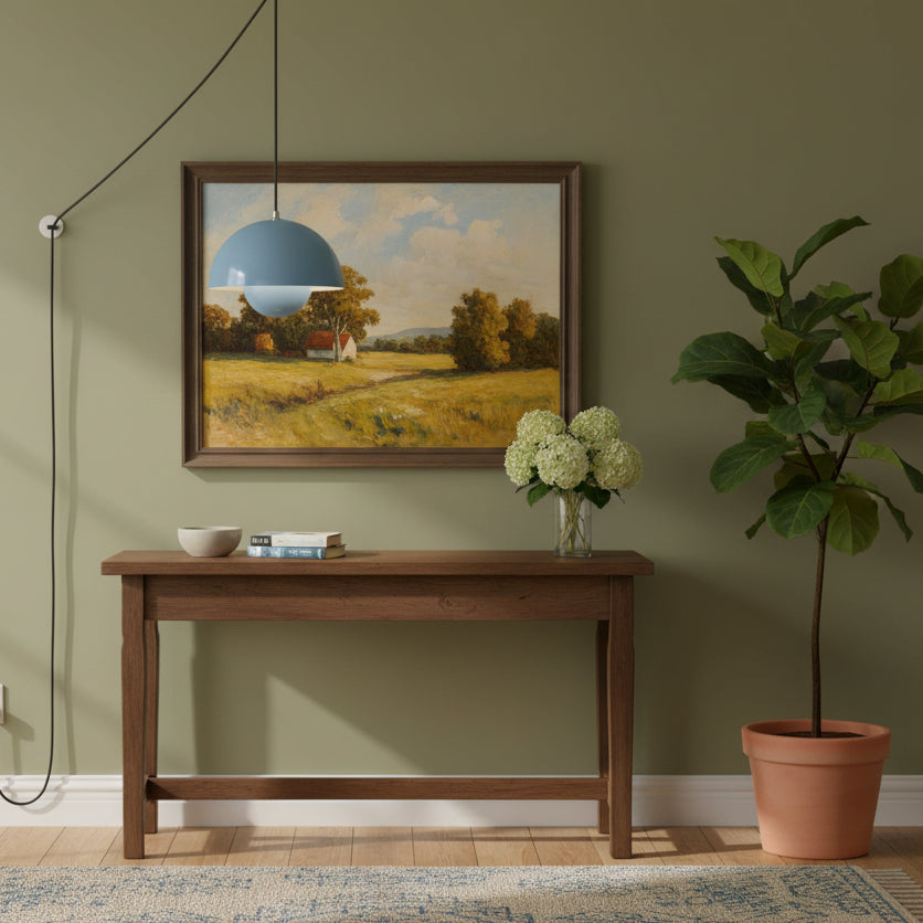 Pendelleuchte mit Stecker Joraina