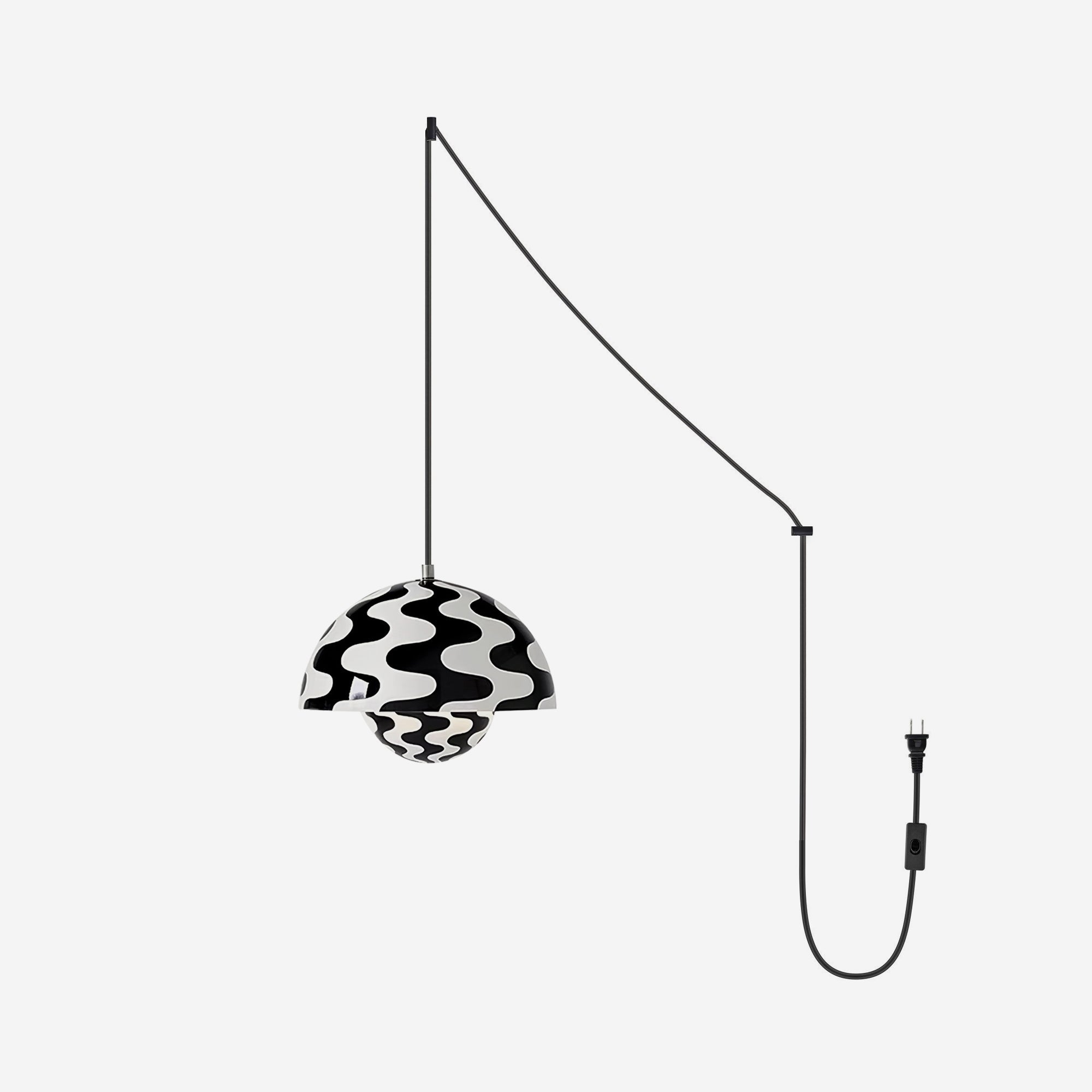 Pendelleuchte mit Stecker Joraina