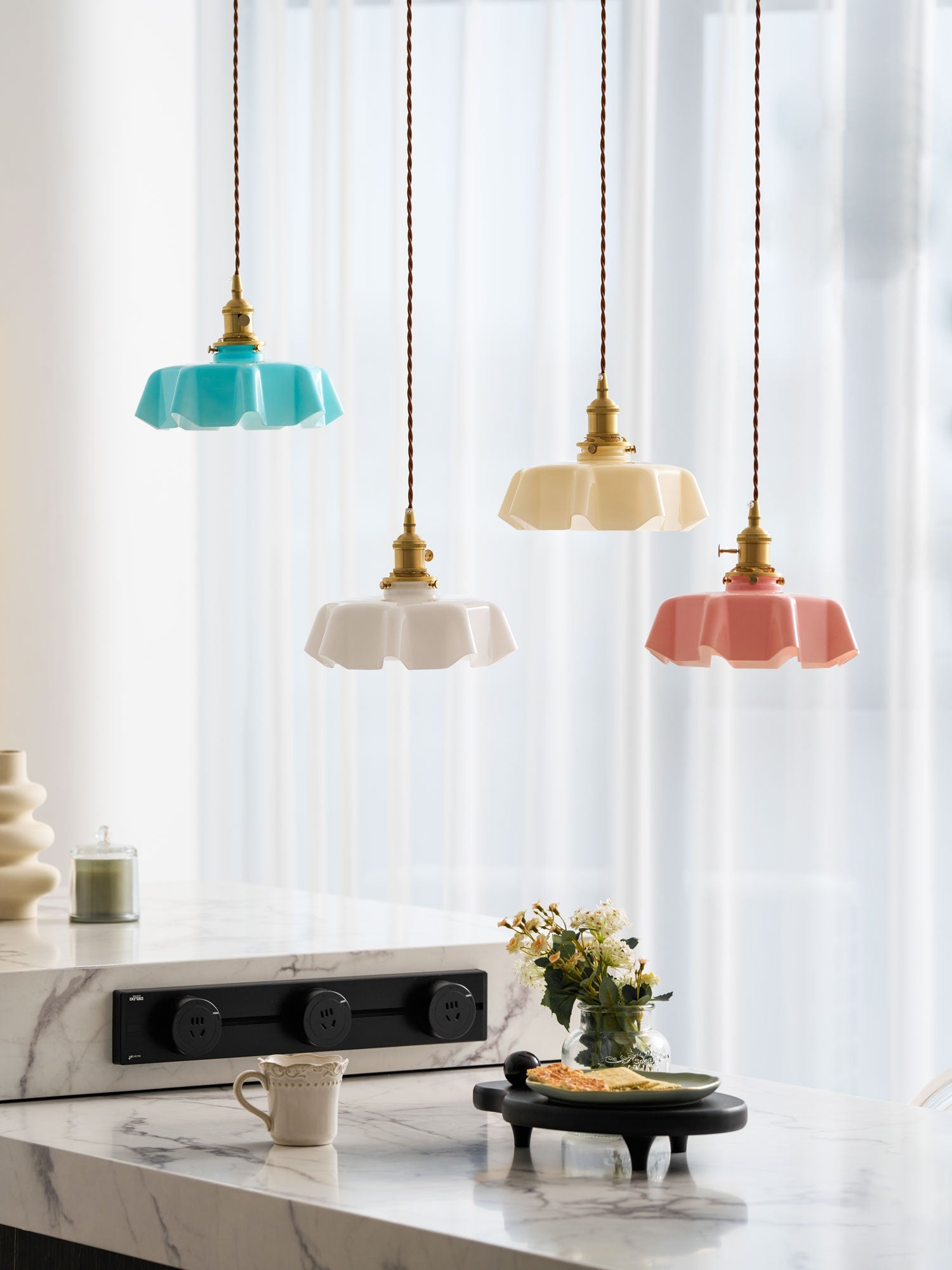 Vintage Pendelleuchte Sirore