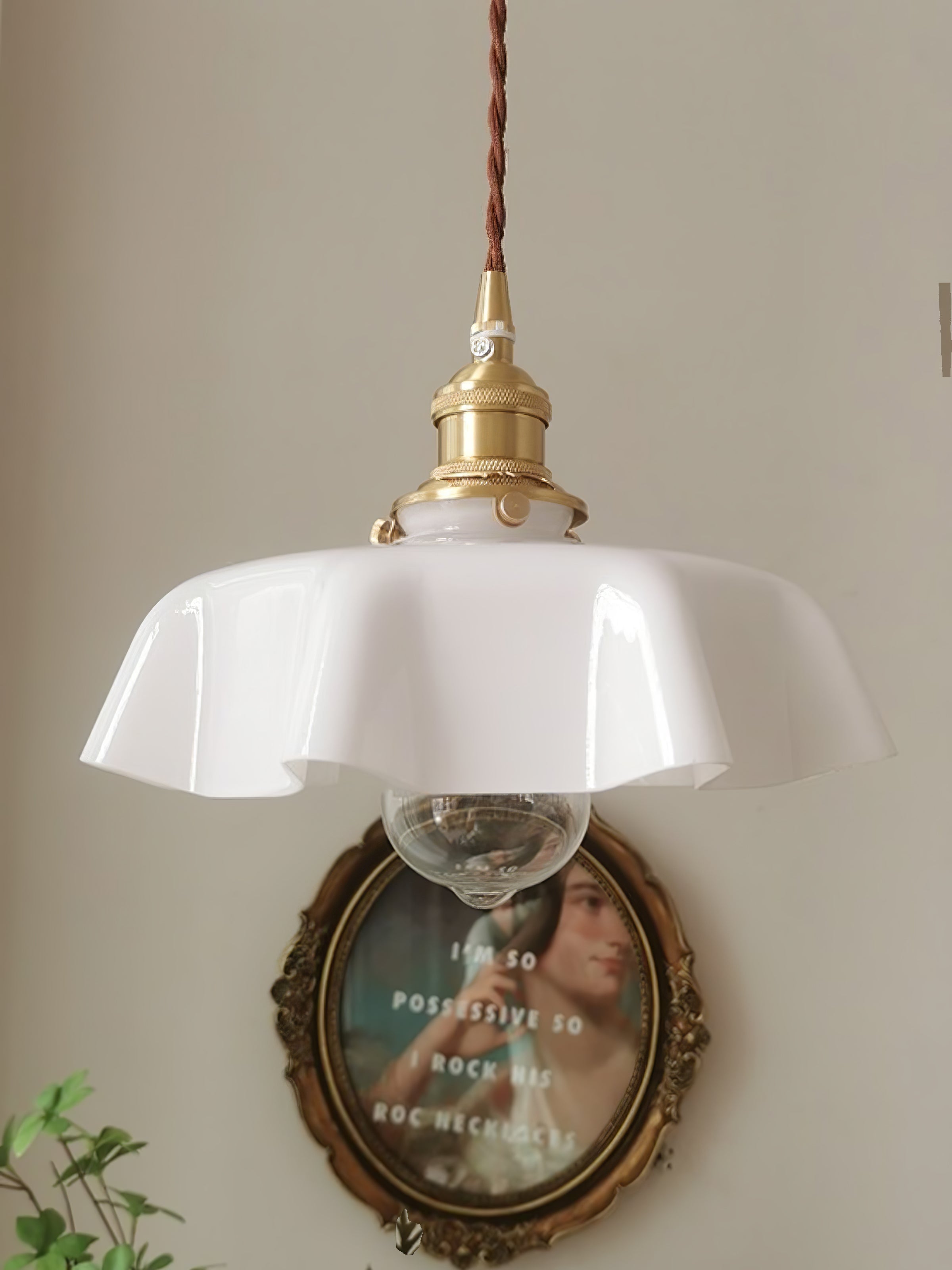 Vintage Pendelleuchte Sirore