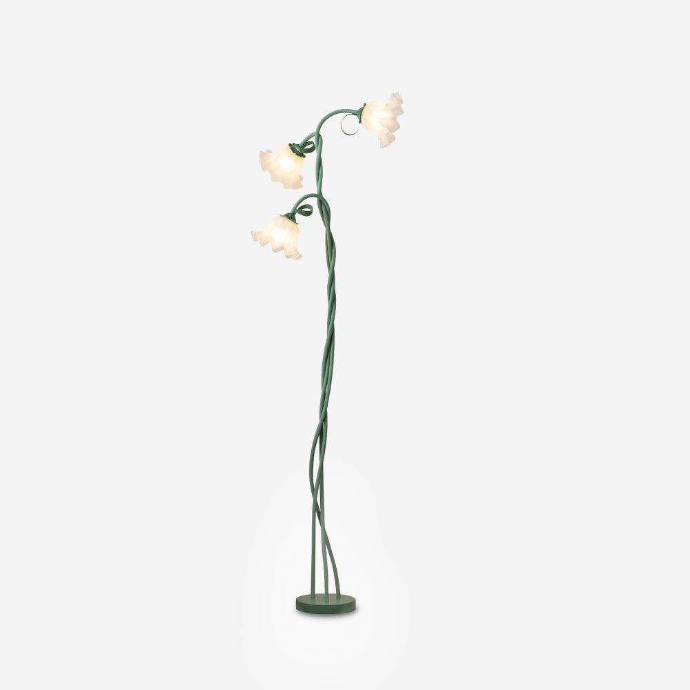 Florale Stehleuchte Quedi