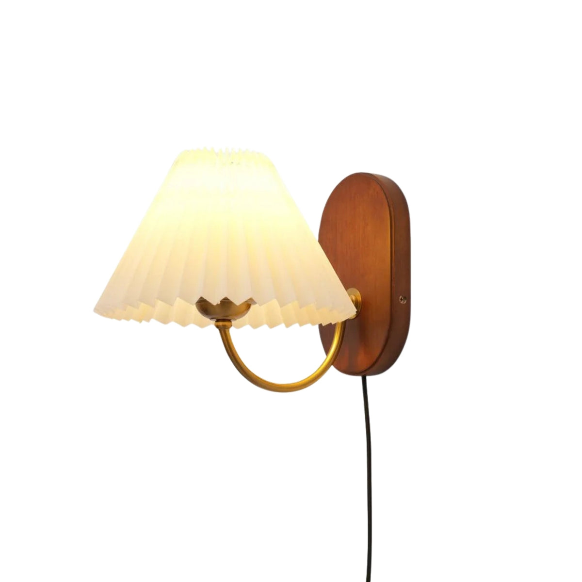 Wandleuchte mit Stecker Navimo