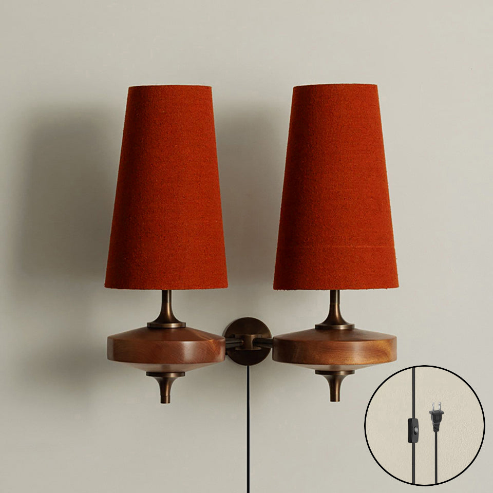 Wandleuchte mit Stecker Selaso