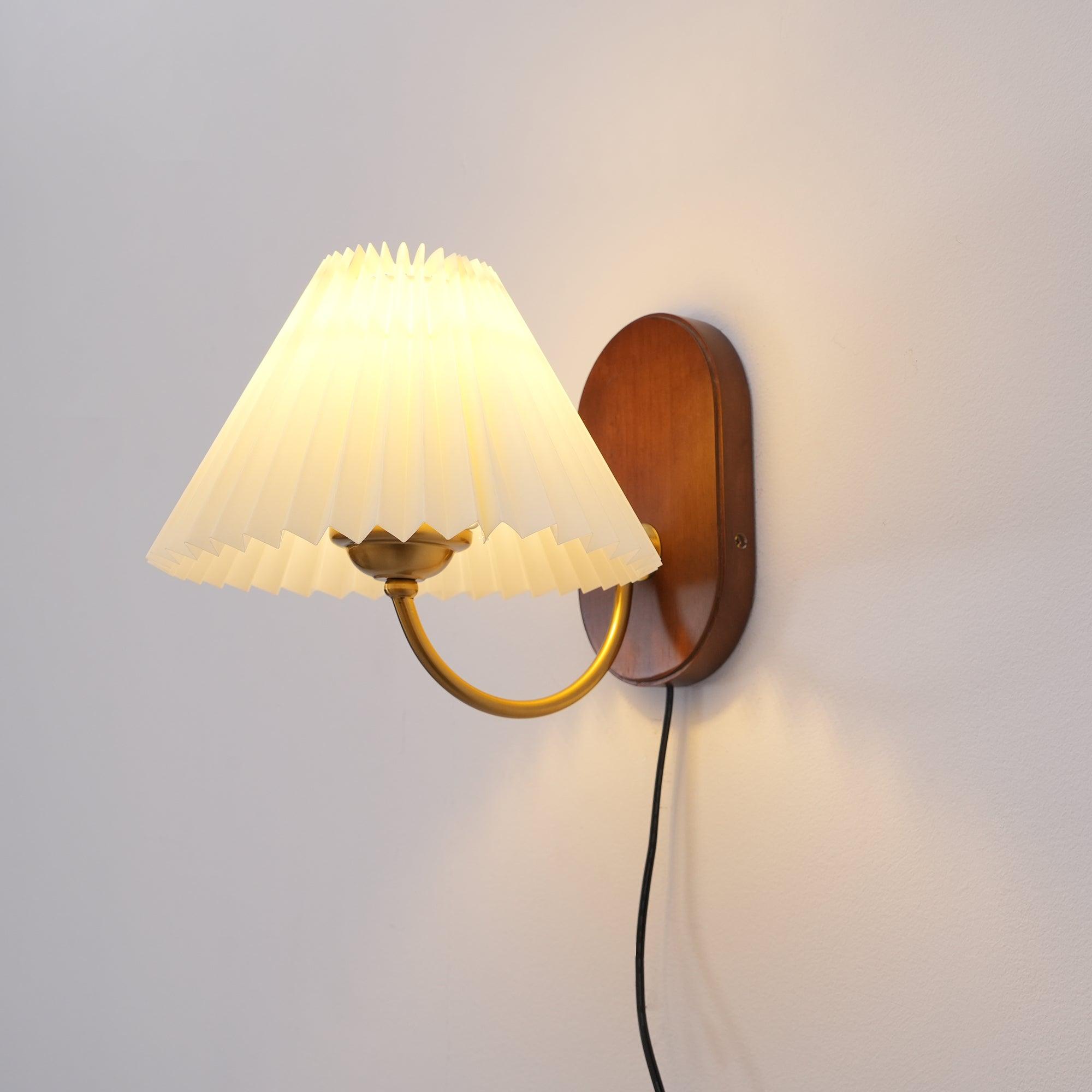 Wandleuchte mit Stecker Navimo