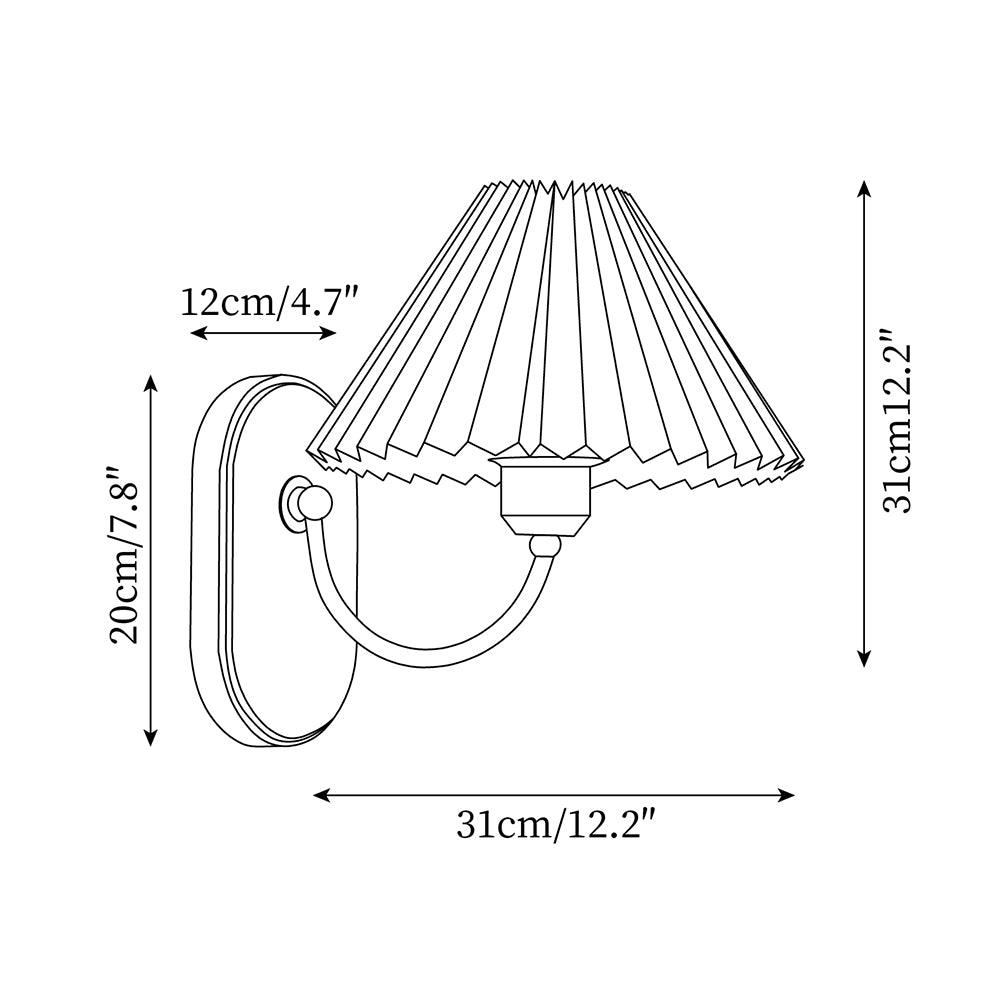 Wandleuchte mit Stecker Navimo