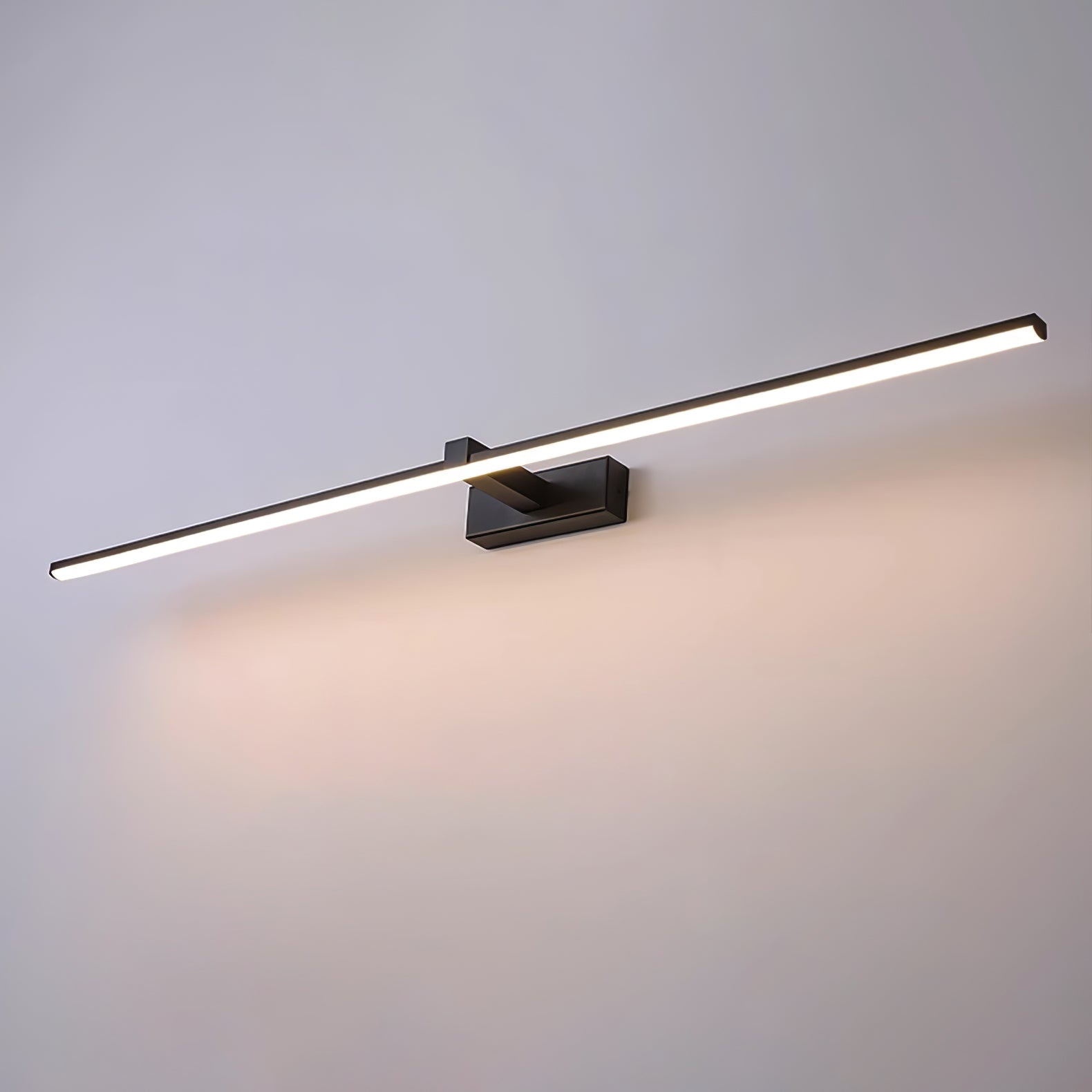 Lineare Wandleuchte Olive