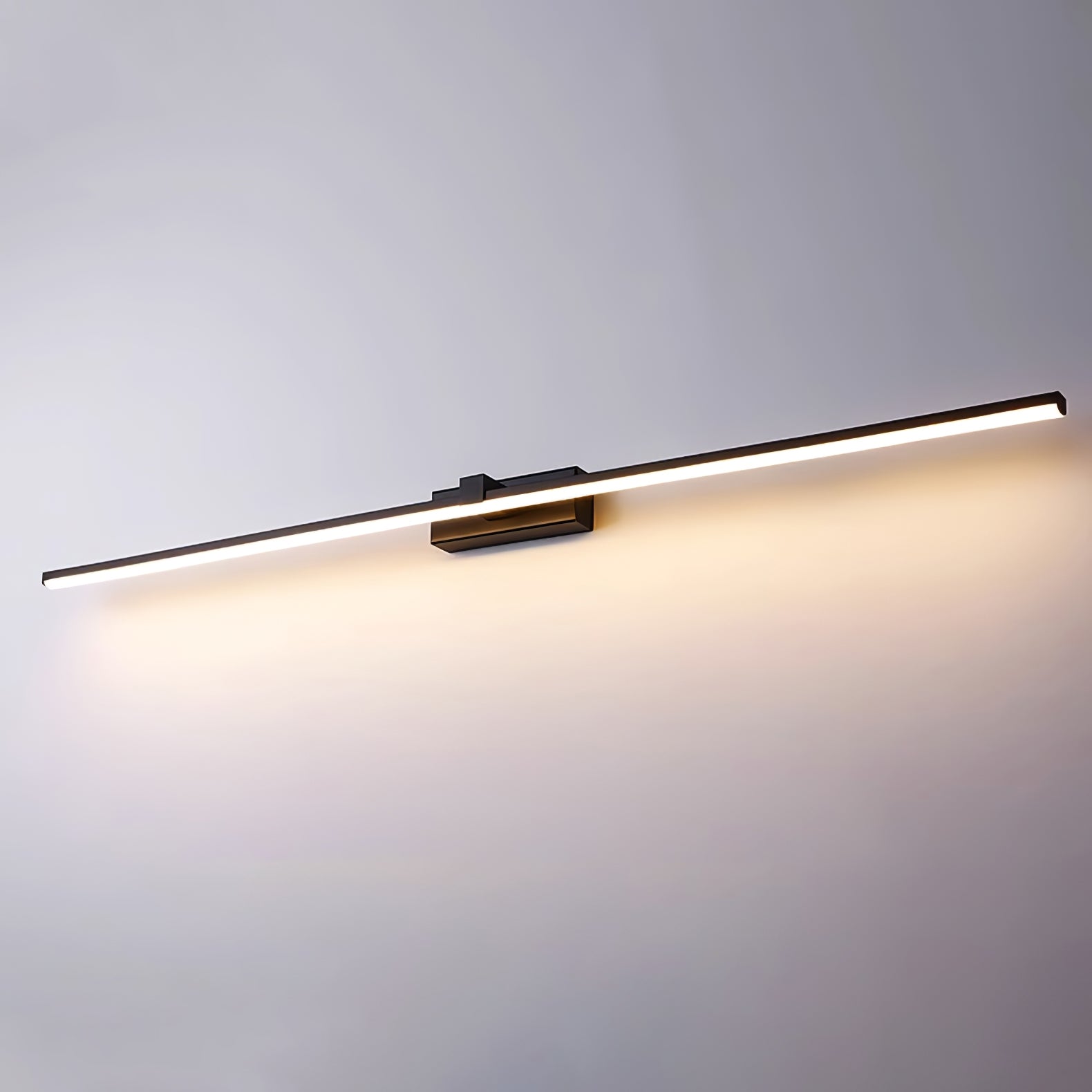 Lineare Wandleuchte Olive