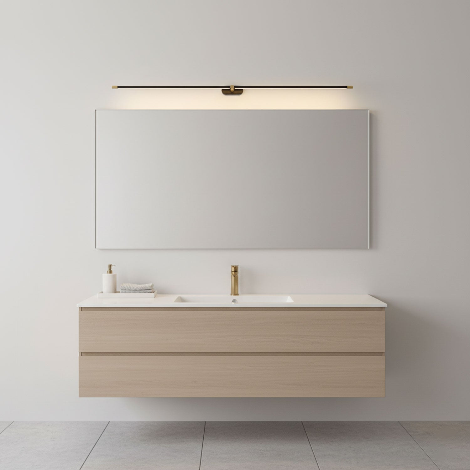 Lineare Wandleuchte Mirovi