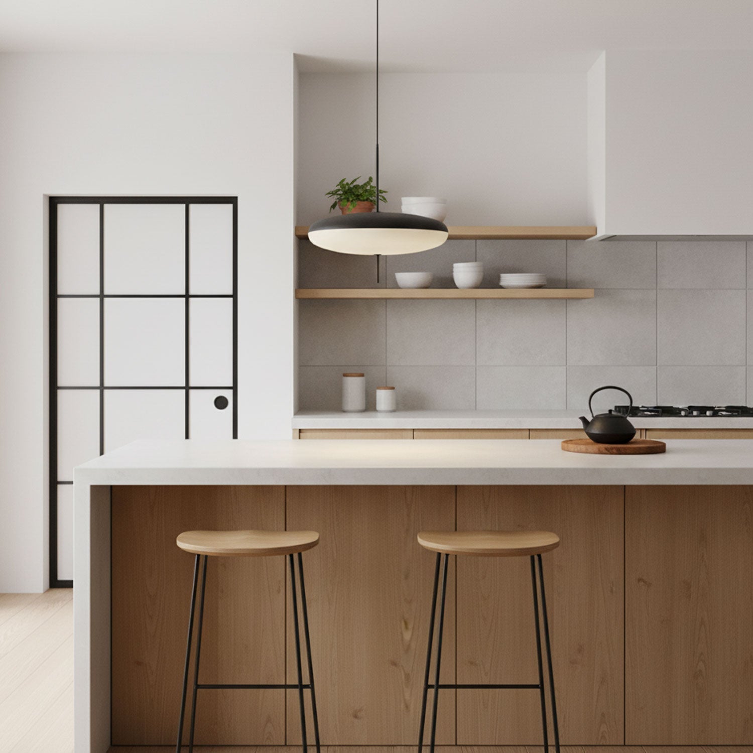 Minimalistische Pendelleuchte Kelivo