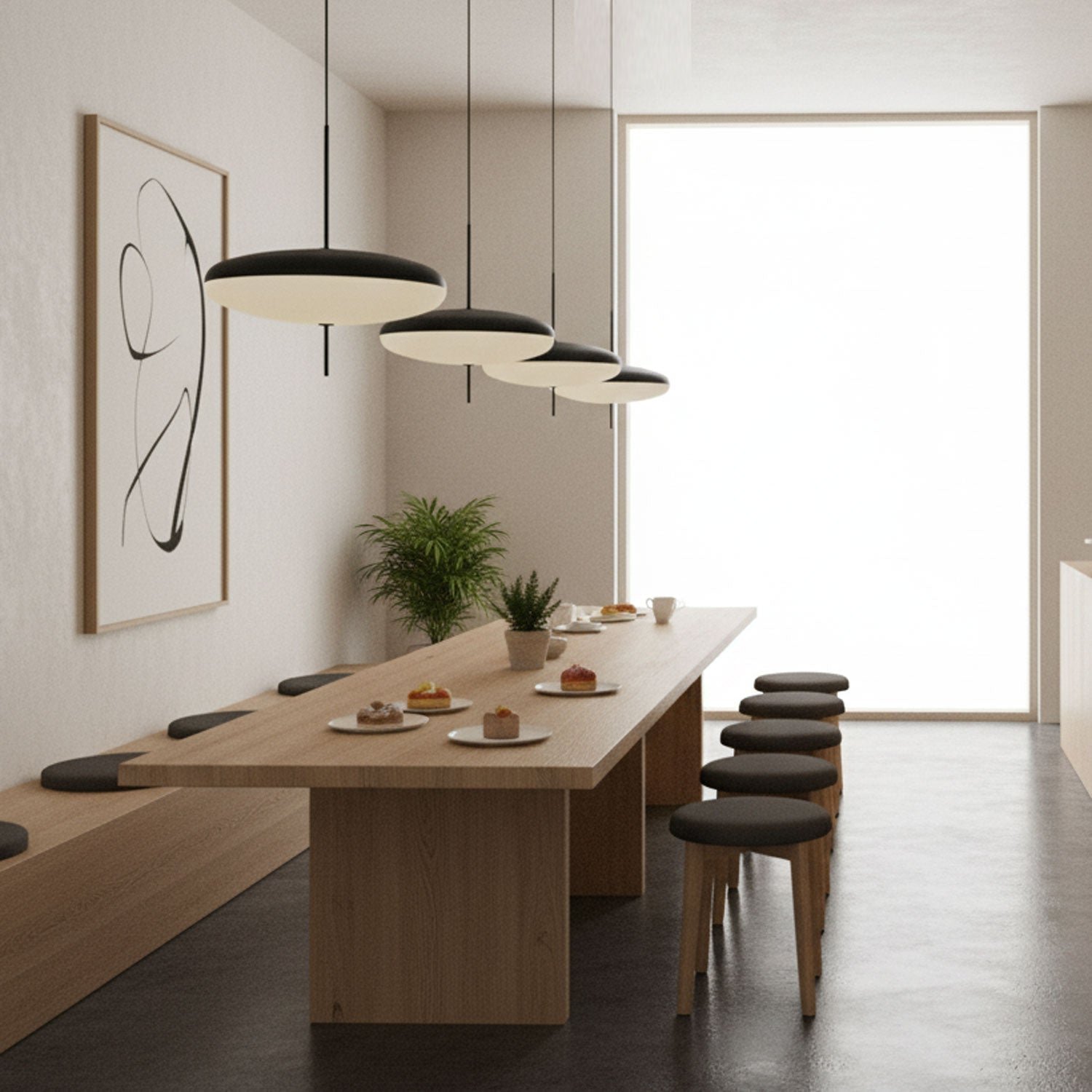 Minimalistische Pendelleuchte Kelivo