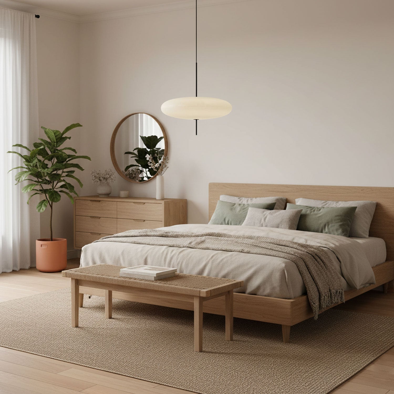 Minimalistische Pendelleuchte Kelivo