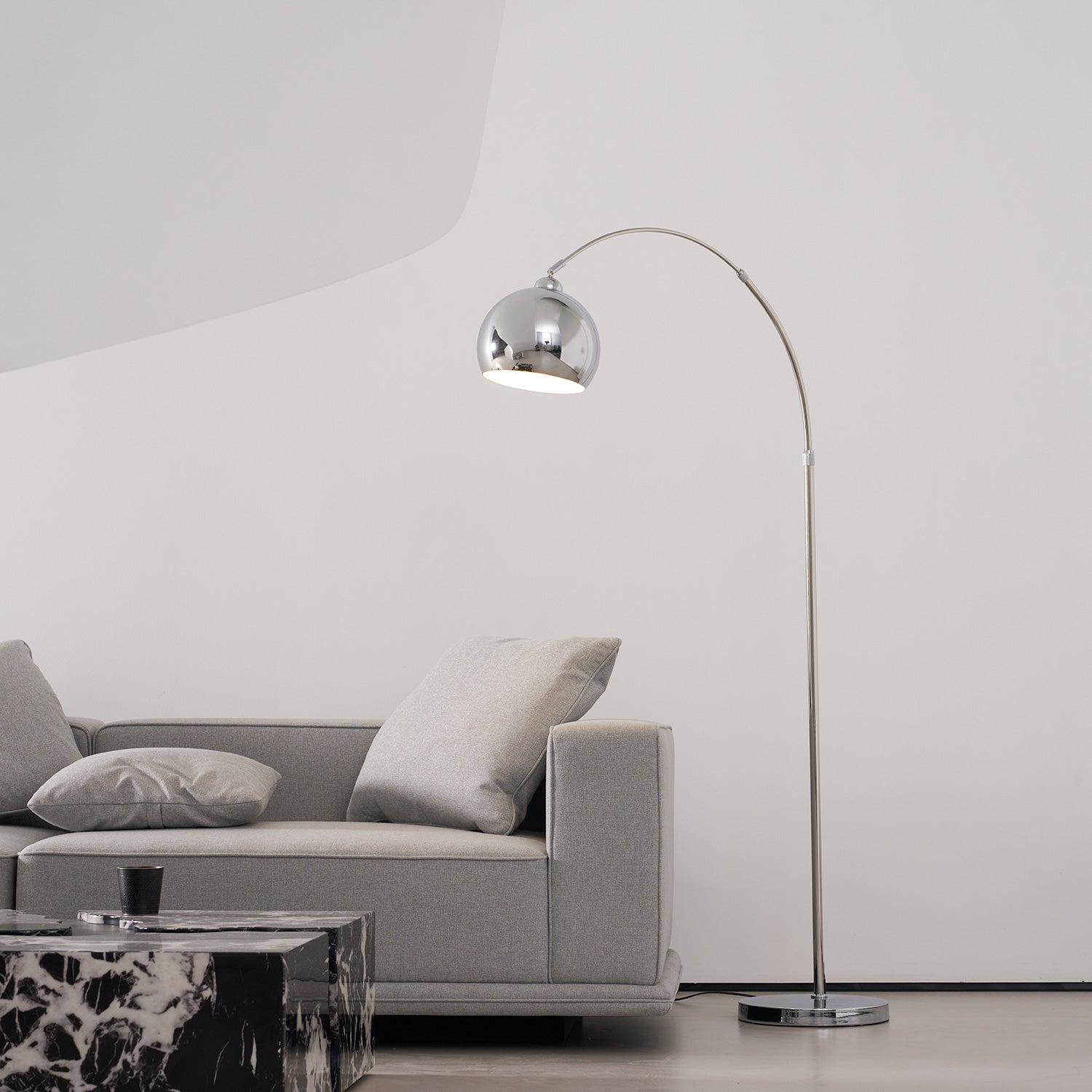 Moderne Stehleuchte Lelaron