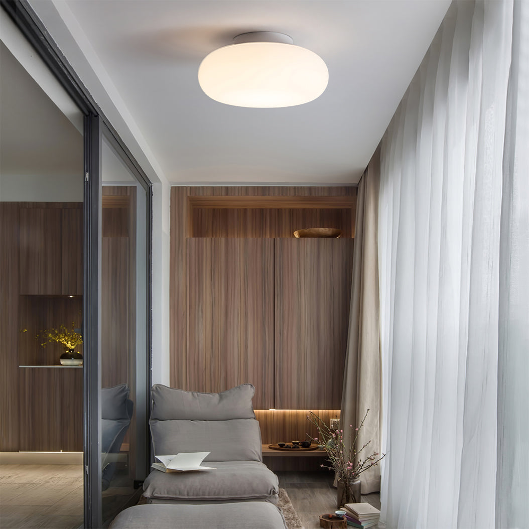 Ellipsoide Deckenleuchte Voravo