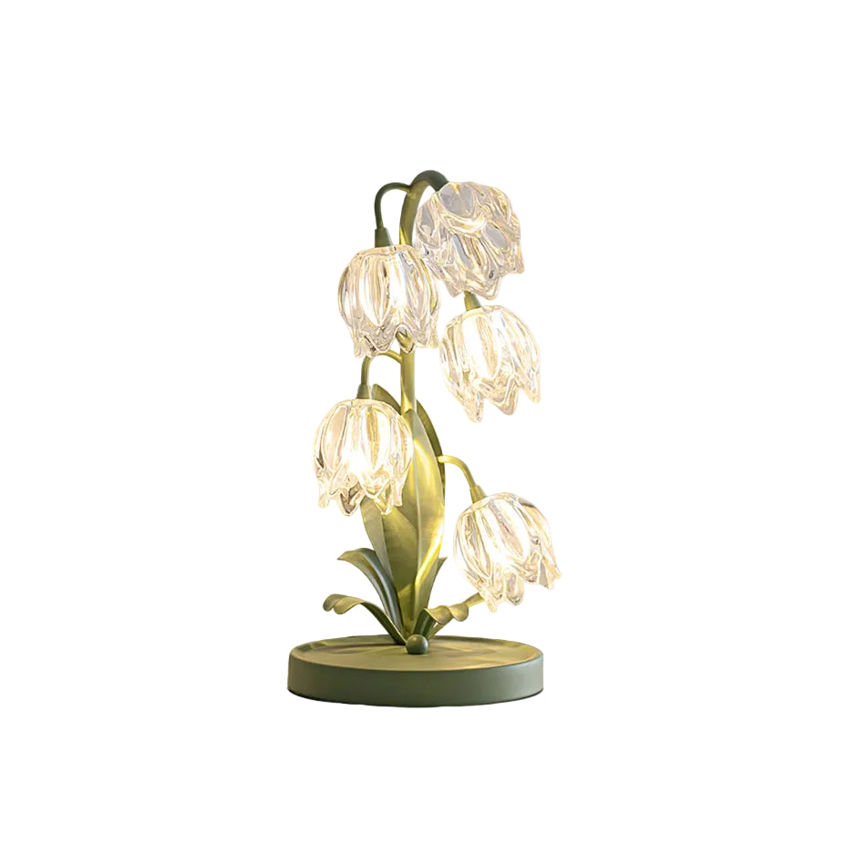 Florale Tischleuchte Lerire