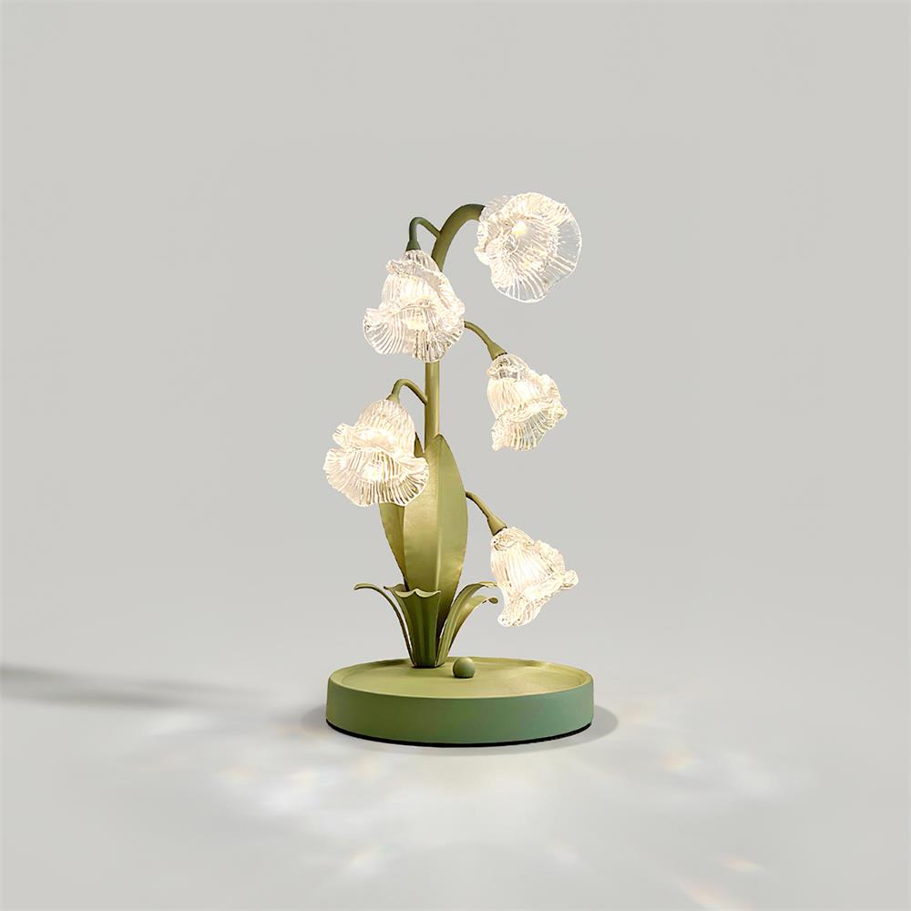 Florale Tischleuchte Lerire