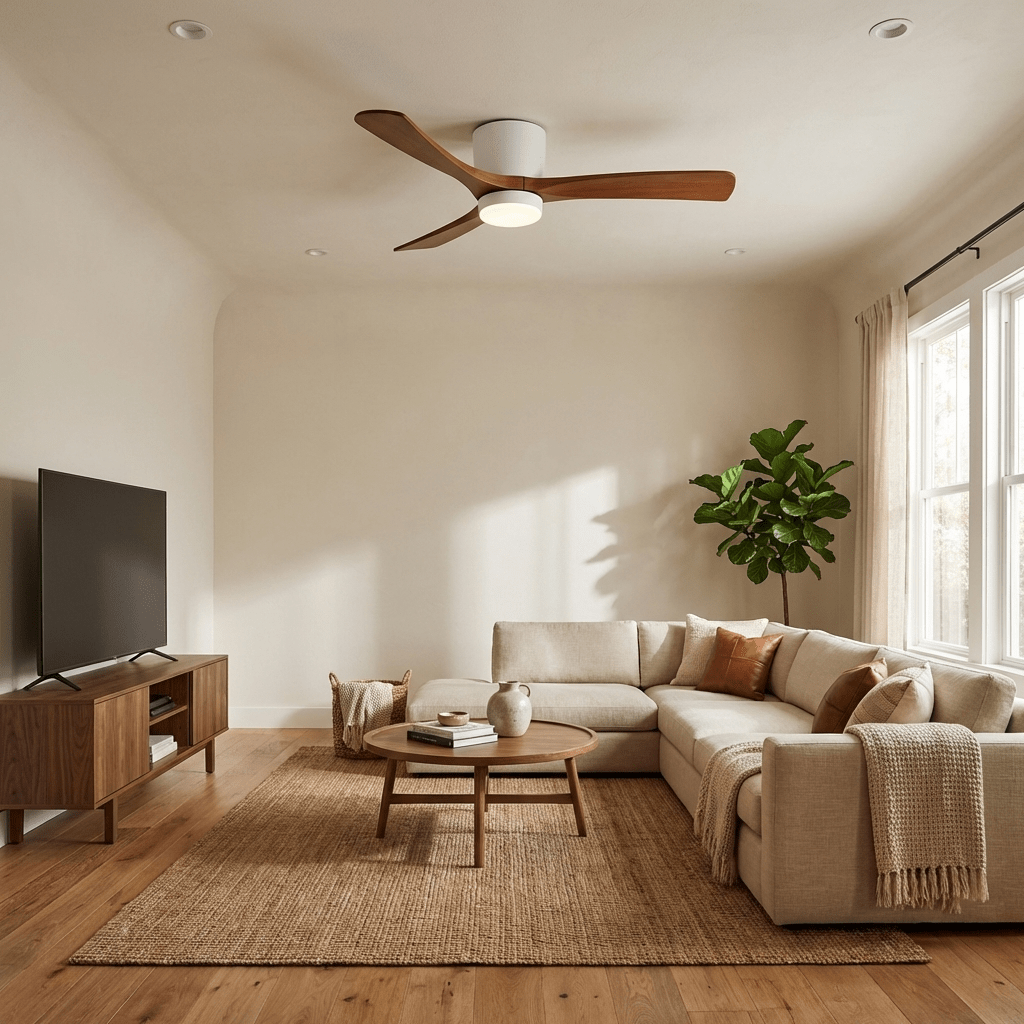 Deckenventilator mit Licht Kavino
