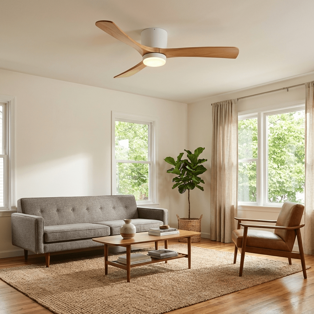 Deckenventilator mit Licht Kavino