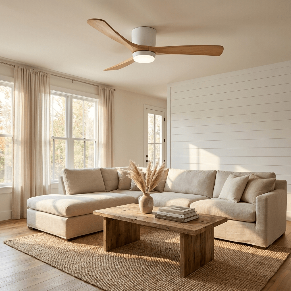 Deckenventilator mit Licht Kavino