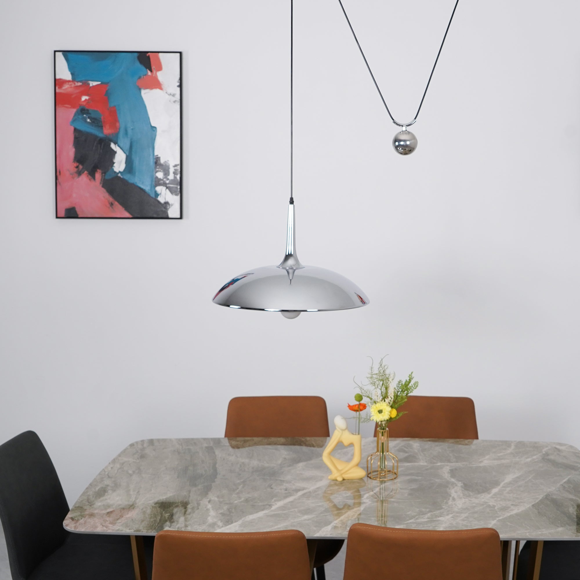 Vintage Pendelleuchte Eliero