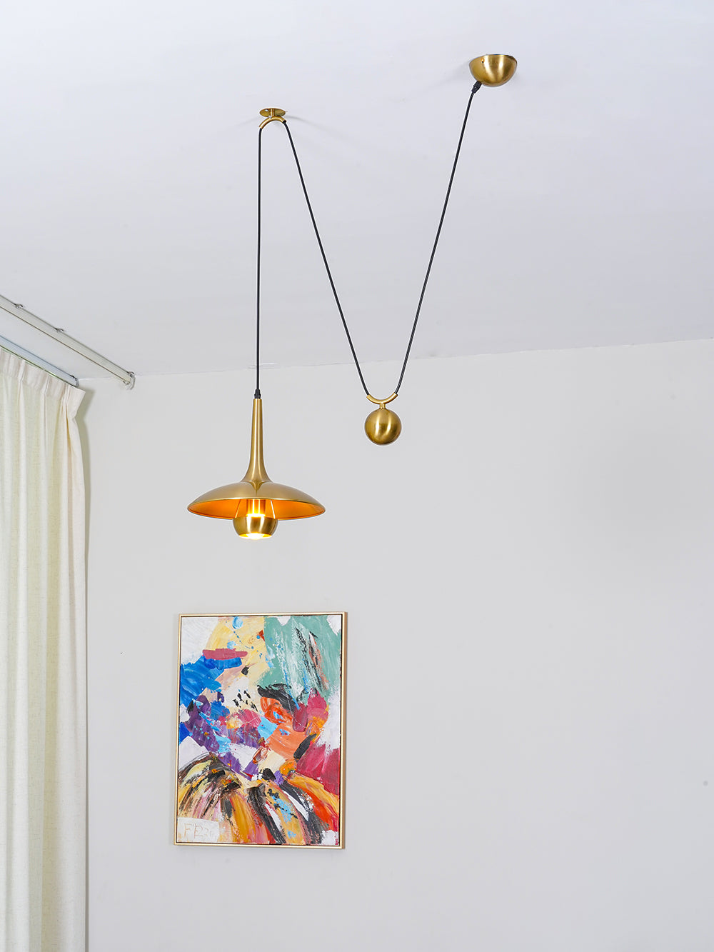 Vintage Pendelleuchte Eliero