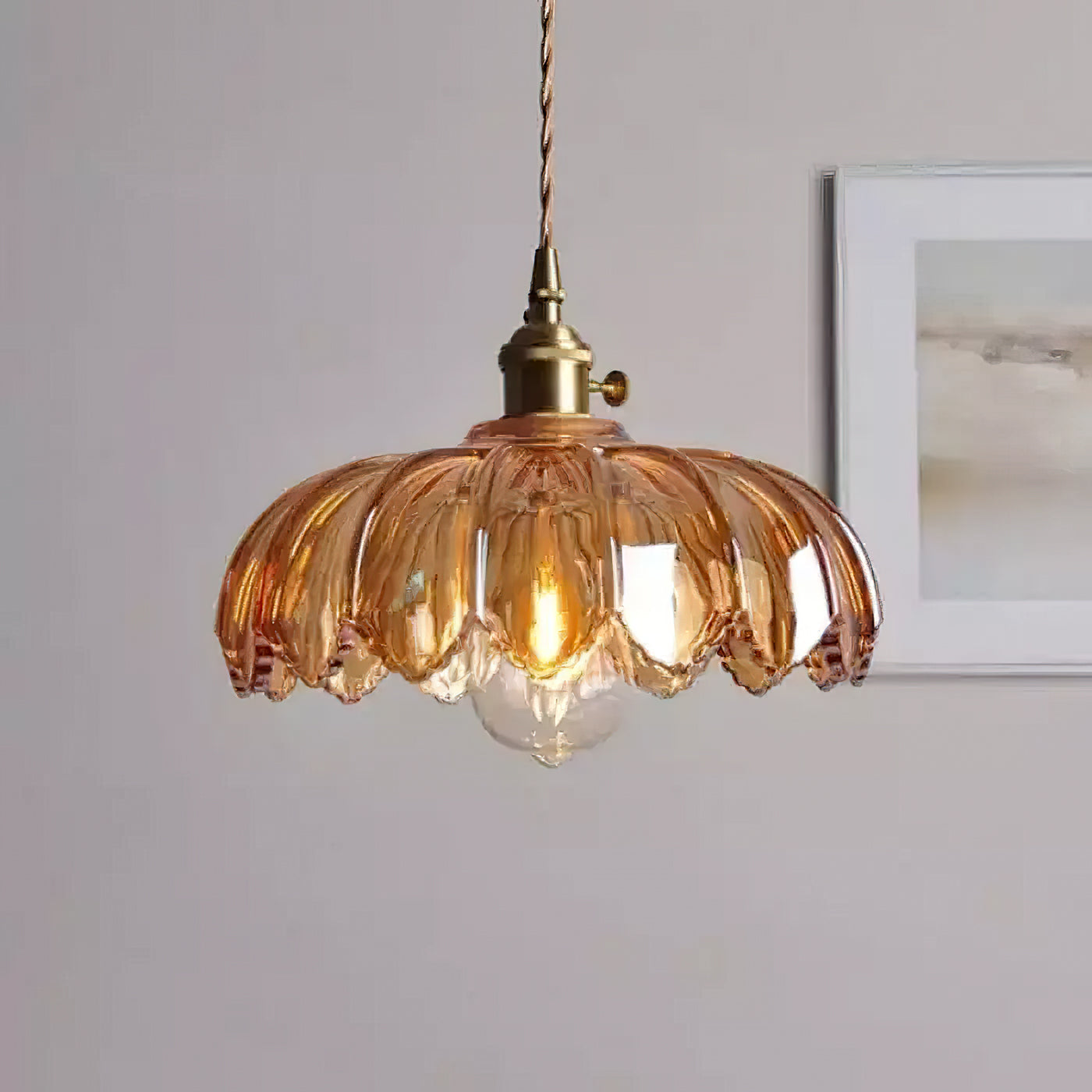 Vintage Pendelleuchte Yavirel