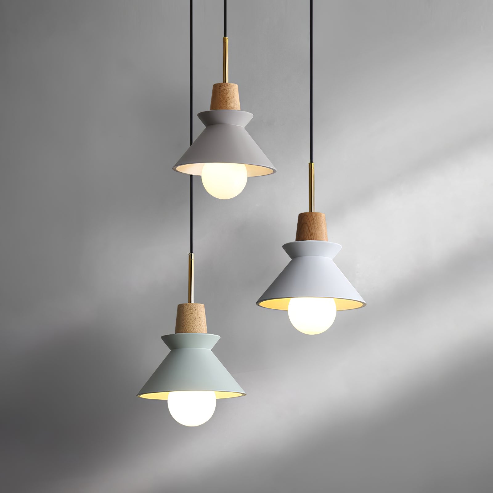 Konische Pendelleuchte Worasa