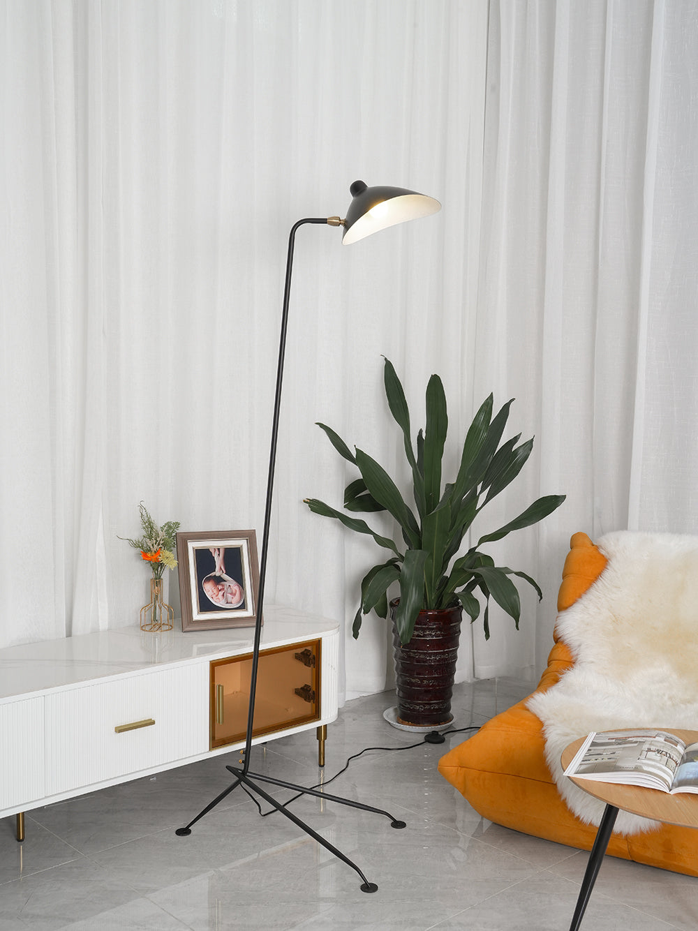 Minimalistische Stehleuchte Quomi