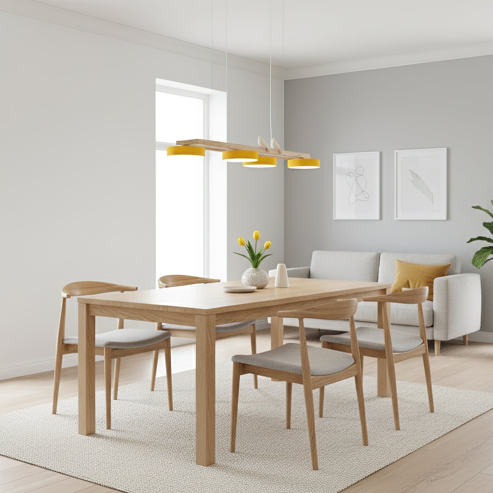 Linearer Kronleuchter Favilor