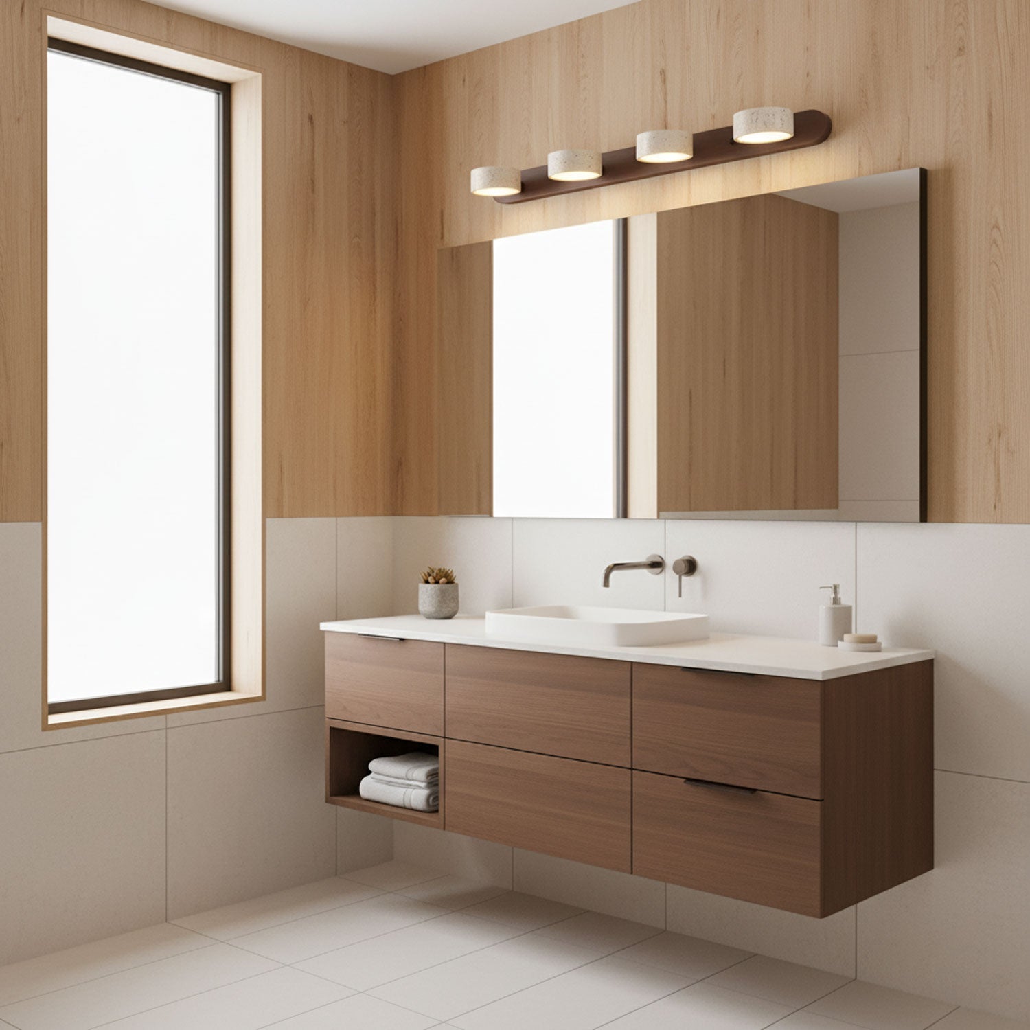 Moderne Wandleuchte Doralo