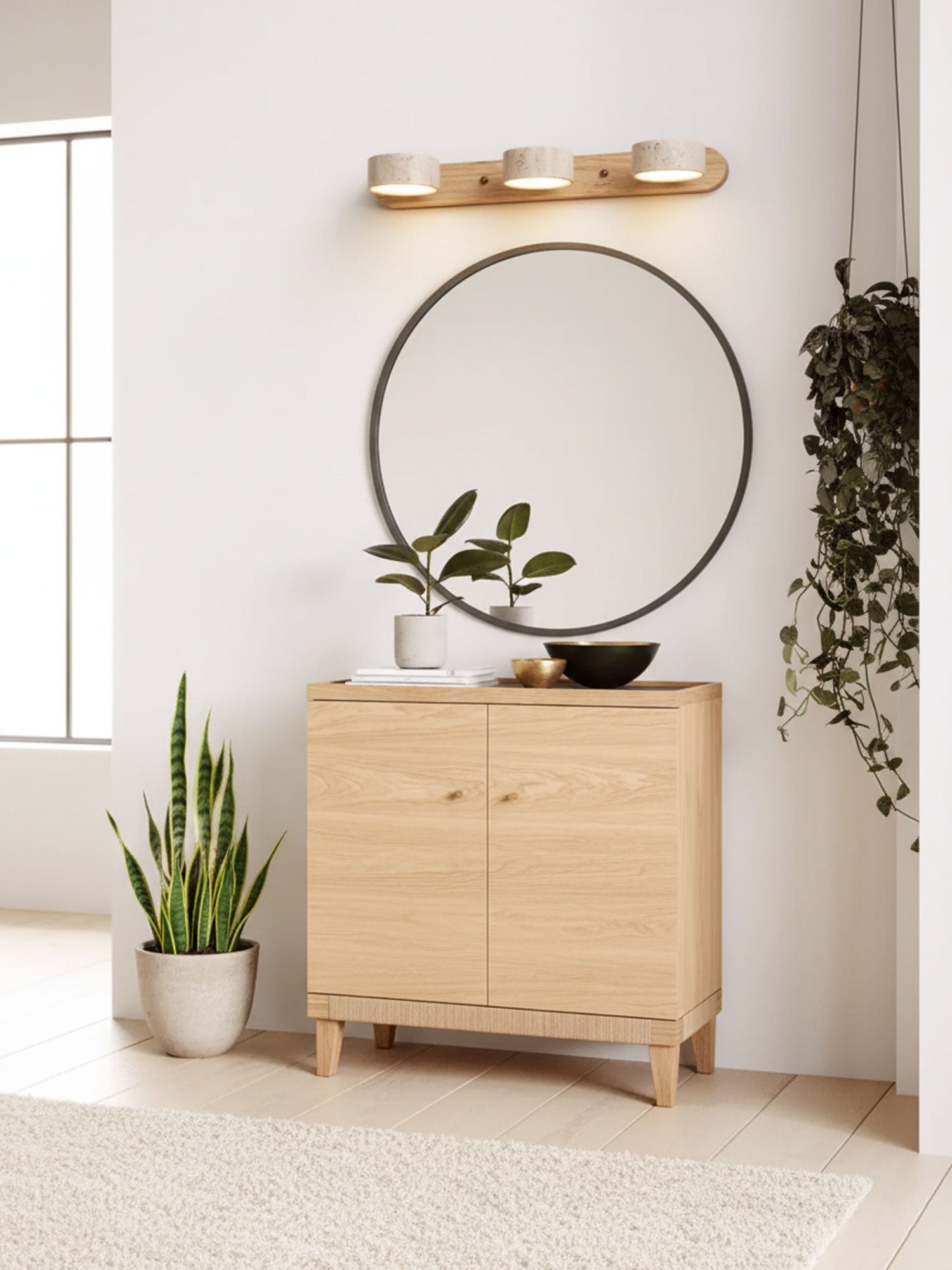 Moderne Wandleuchte Doralo