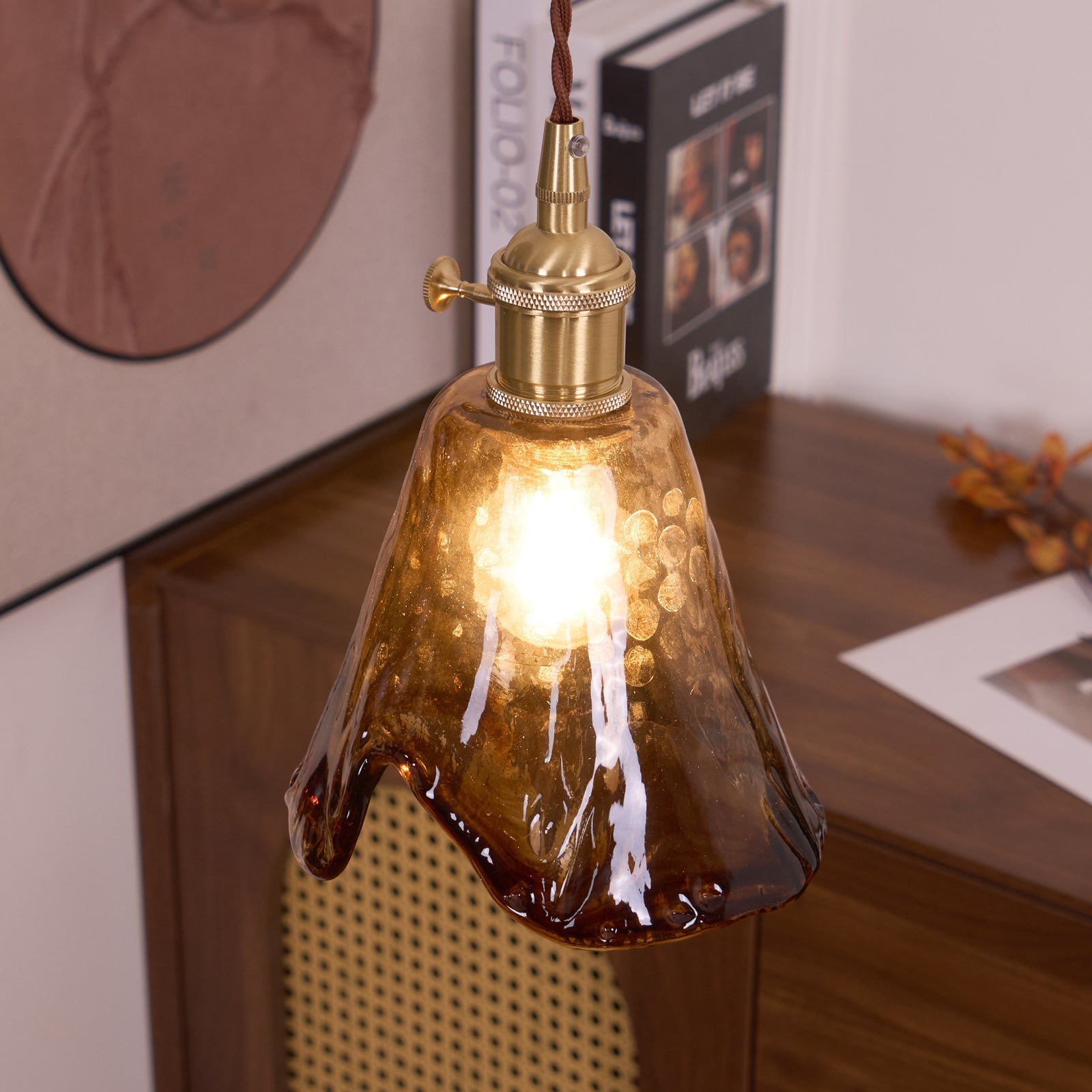Vintage Pendelleuchte Senoden