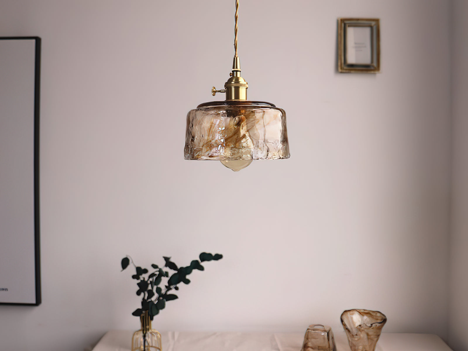 Vintage Pendelleuchte Senoden