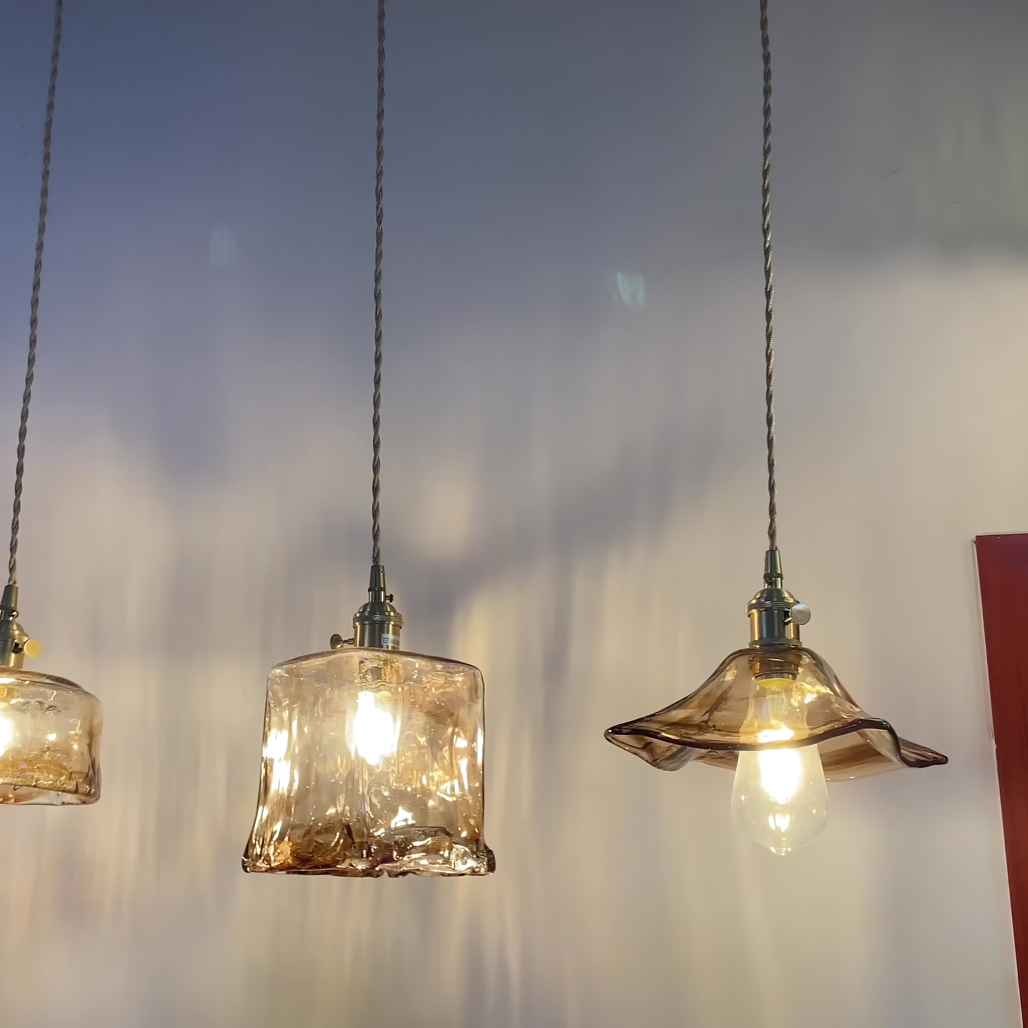 Vintage Pendelleuchte Senoden