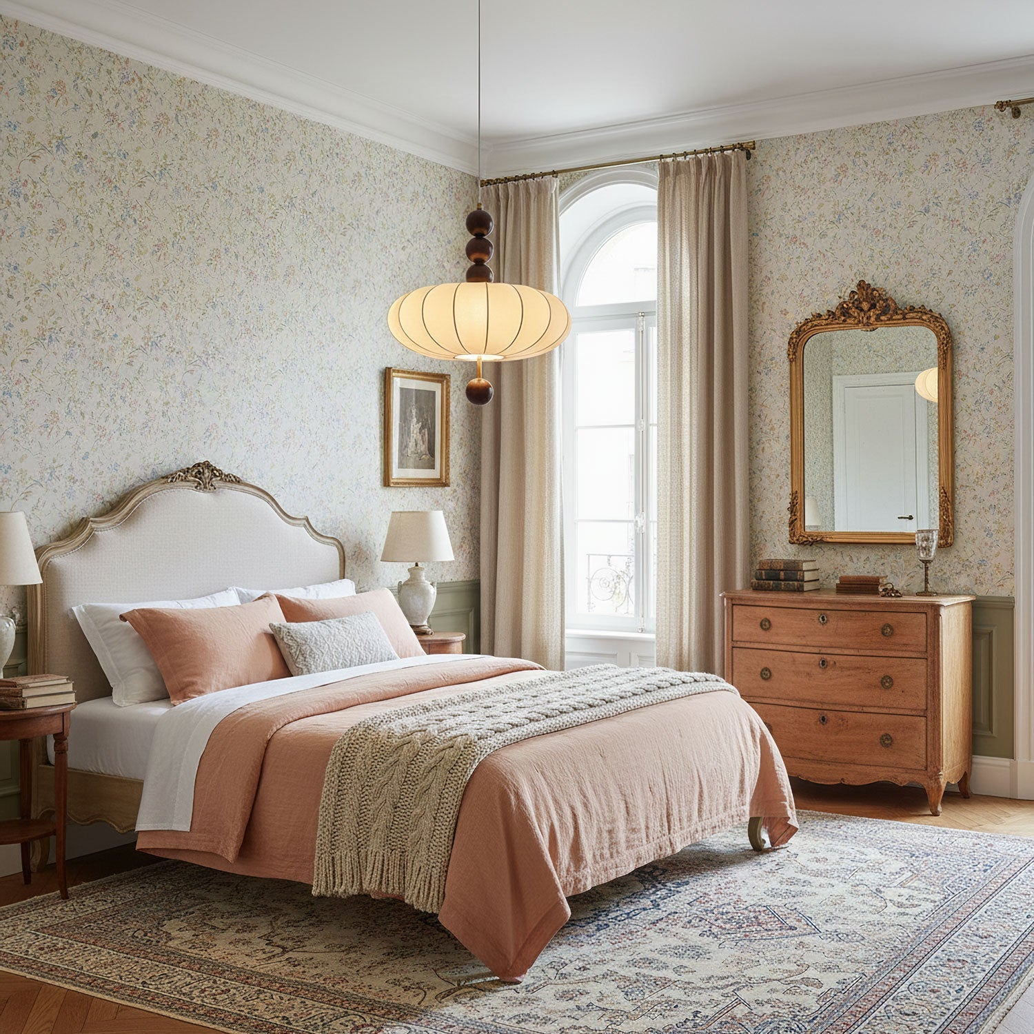 Vintage Pendelleuchte Queza