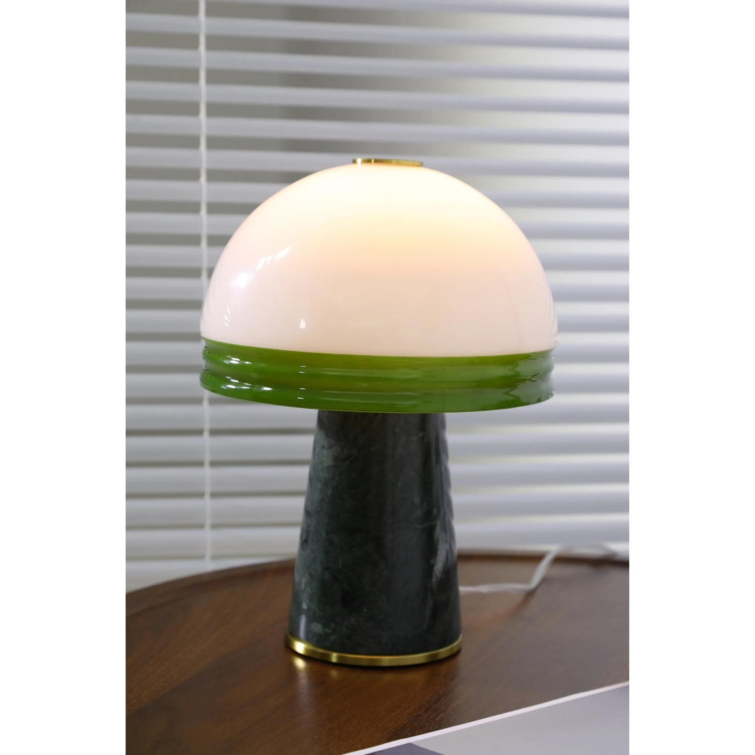 Merosa Schmale Marmor Tischlampe