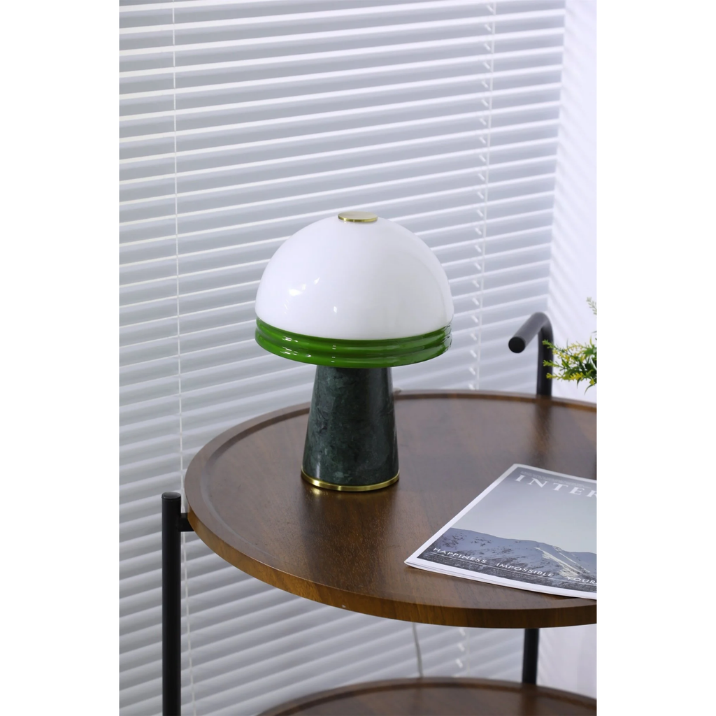 Merosa Schmale Marmor Tischlampe