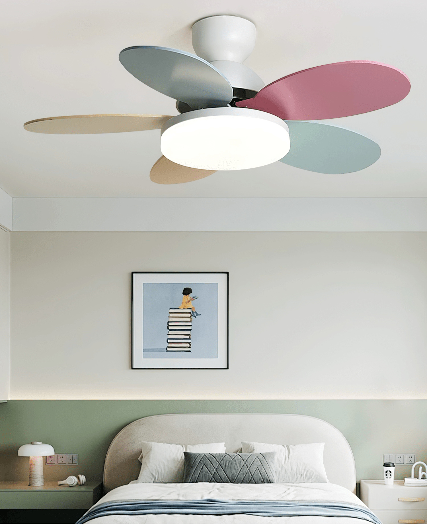 Deckenventilator mit Licht Teridi