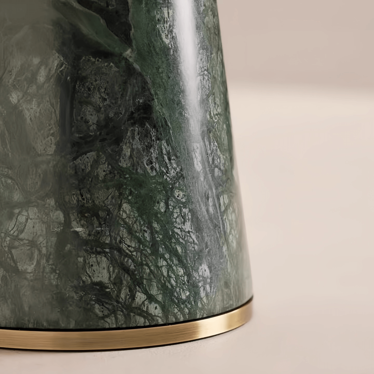 Merose Breite Marmor Tischlampe