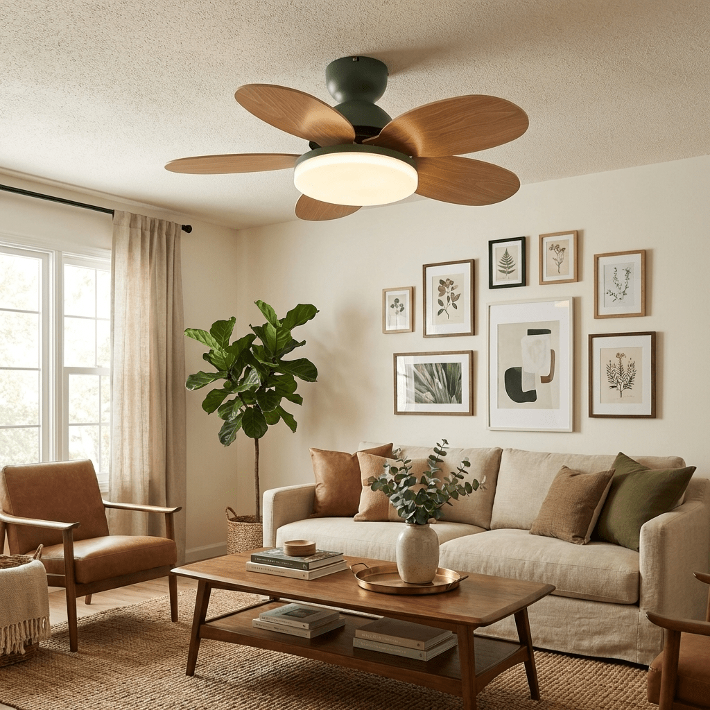 Deckenventilator mit Licht Teridi