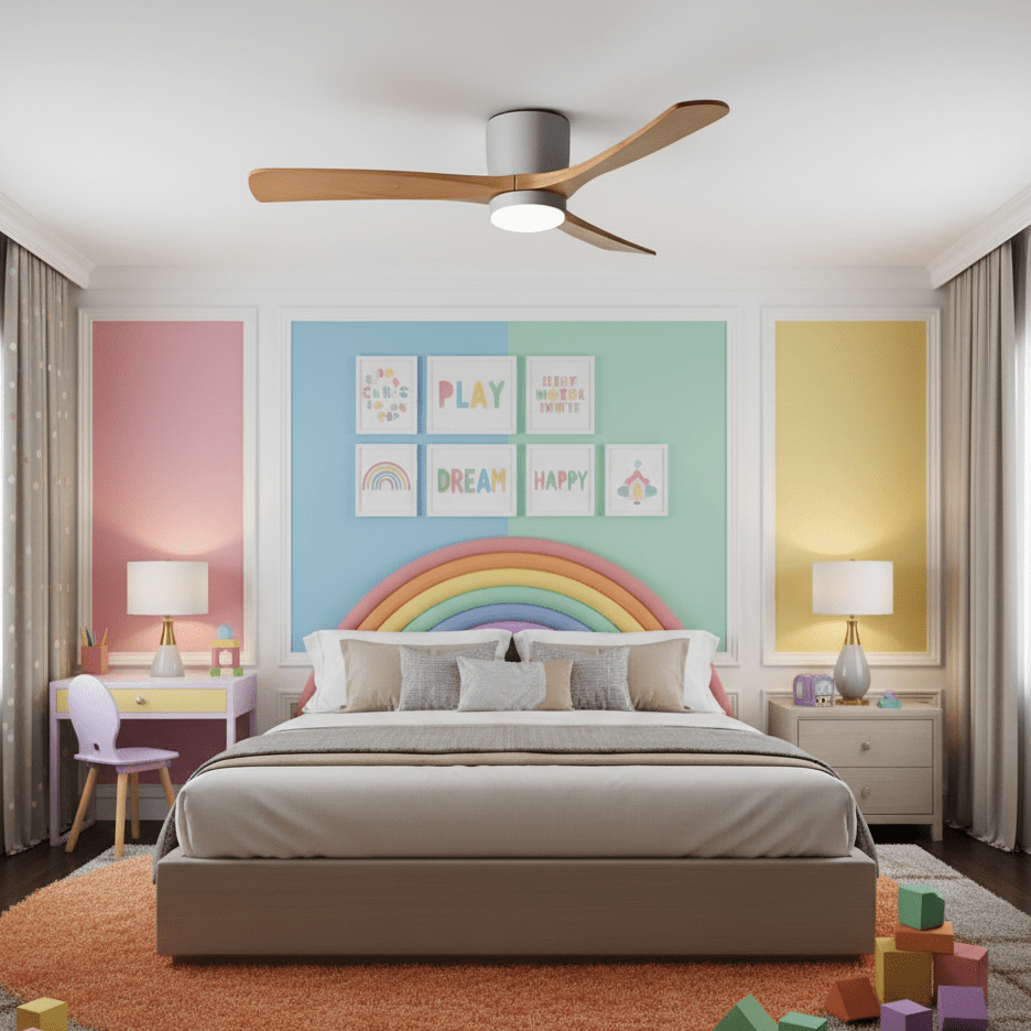 Deckenventilator mit Licht Kavino